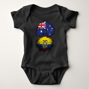 Body Para Bebé Raíces de árboles australianos ecuatorianos en Aus