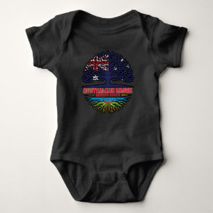 Body Para Bebé Raíces de árboles de Australia bereberes amazigh a
