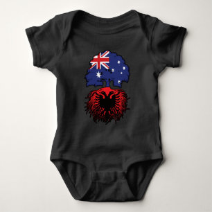 Body Para Bebé Raíces de árboles de Australia de Albania