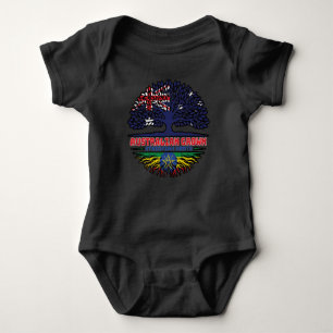 Body Para Bebé Raíces de árboles de Australia etíope