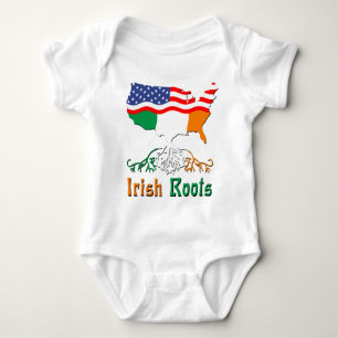 Body Para Bebé Raíces irlandesas americanas