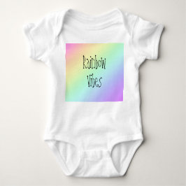 Body Para Bebé Rainbow Vibes Baby Bodysuit