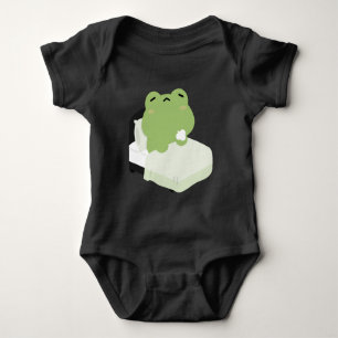 Body Para Bebé Rana Cansada Adorable