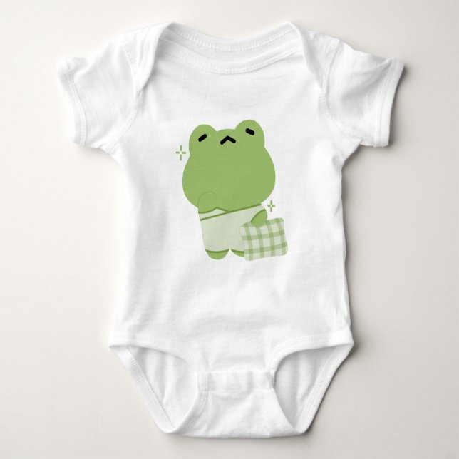 Body Para Bebé Rana Cute (Anverso)