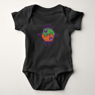Body Para Bebé Rana Trippy Drippy Yin Yang
