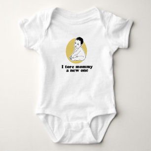 Body Para Bebé Rasgué a la mamá una camiseta del nuevo