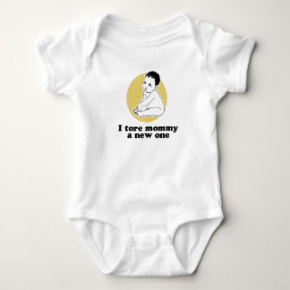 Body Para Bebé Rasgué a la mamá una camiseta del nuevo