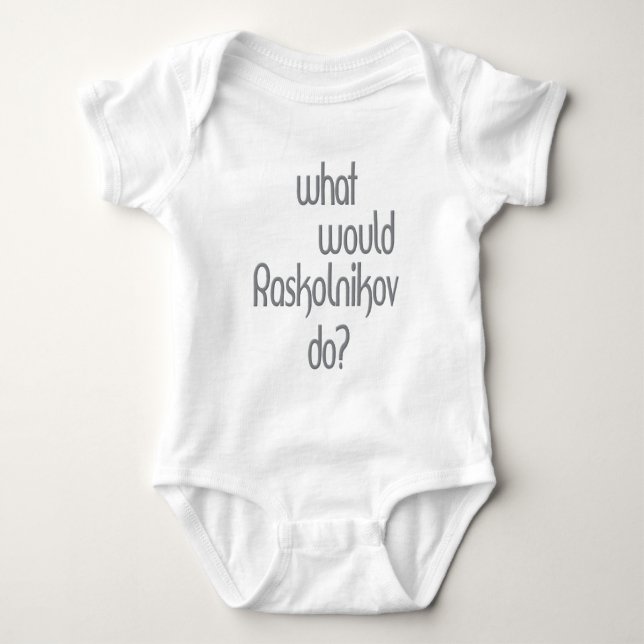 Body Para Bebé Raskolnikov (Anverso)