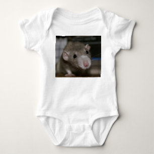 Body Para Bebé Rata curiosa