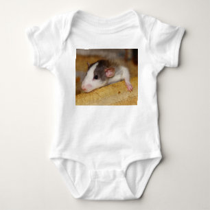 Body Para Bebé Rata Cuta