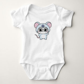 Body Para Bebé Ratón pequeño adorable y encantador 