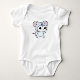 Body Para Bebé Ratón pequeño adorable y encantador 