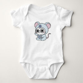 Body Para Bebé Ratón pequeño lindo y adorable 