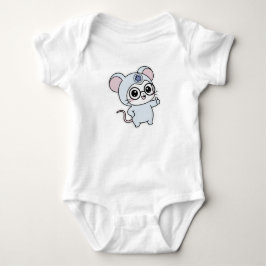 Body Para Bebé Ratón pequeño lindo y encantador 