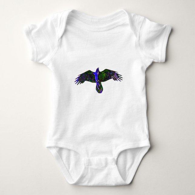 Body Para Bebé Raven Paint (Anverso)