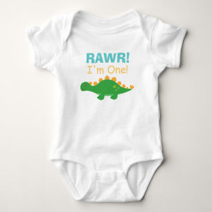 Body Para Bebé Rawr, soy uno, dinosaurio lindo para bebés