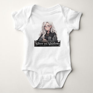 Body Para Bebé Rebelde Chic Urbano Plata y Sombras Anime Chica Be
