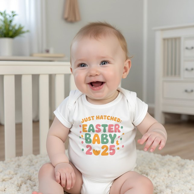 Body Para Bebé Recién Hatched Easter 2025 Baby (Easter Baby Bodysuit, Adorable Infant Outfit, Just Hatched Baby Gift, Holiday Baby Clothes,)