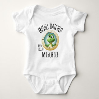 Body Para Bebé Recién Nacido | Bodysuit de Bebé Dino Rompiendo el