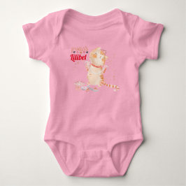Body Para Bebé Recién nacido Princesa Lilibet Cute Kitten Nombrad