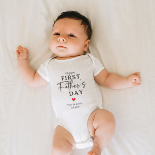 Body Para Bebé Recuerdo del primer día del padre feliz