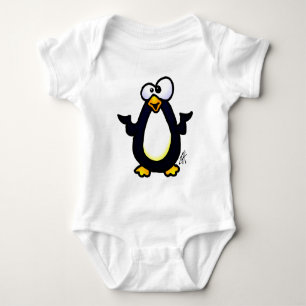 Body Para Bebé Reflexión del pingüino
