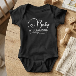 Body Para Bebé Regalo de Anuncio de Embarazo - Nombre de Bebé Per