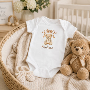 Body Para Bebé Regalo de baby shower de osito de peluche lindo