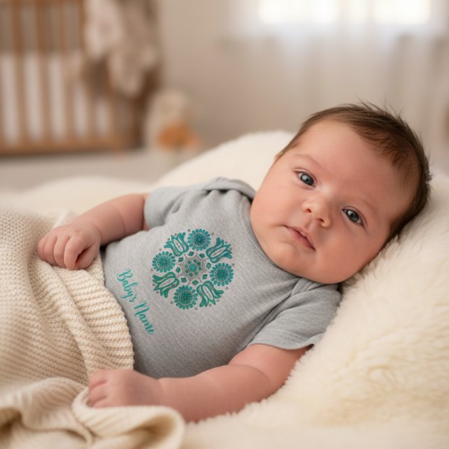 Body Para Bebé Regalo de bebé personalizado con nombre (Personalized baby bodysuit with name – perfect newborn gift)