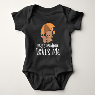 Body Para Bebé Regalo de conejos para nieto - Mi abuela me ama
