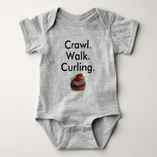 Body Para Bebé Regalo de Curling para Recién Nacido, Deportes de