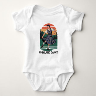 Body Para Bebé Regalo de diseño de baile de las Highlands escoces