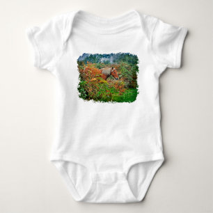 Body Para Bebé Regalo de Equine Animal lover