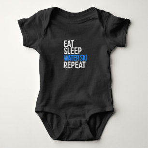 Body Para Bebé Regalo de esquí acuático de repetición de esqu