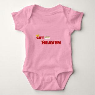 Body Para Bebé REGALO DE LA Camiseta PEAVEN Warm & Love Art Work