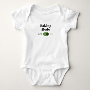 Body Para Bebé Regalo de panadería para panaderos - Modo de horne