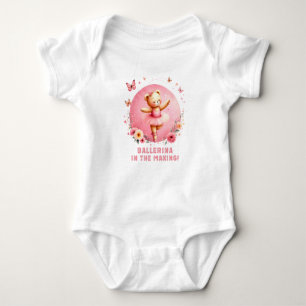 Body Para Bebé Regalo de ropa de bebé de Ballerina para niñas