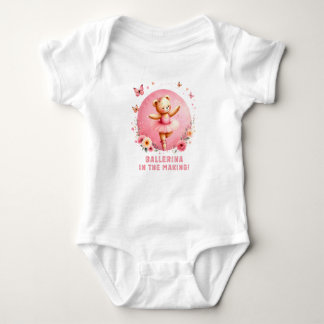 Body Para Bebé Regalo de ropa de bebé de Ballerina para niñas