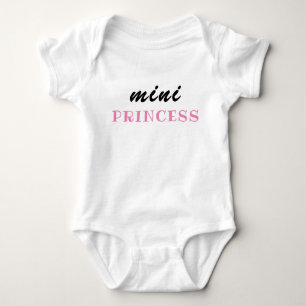 Body Para Bebé Regalo Divertido para Bebé Niña, Mini Princesa, Re