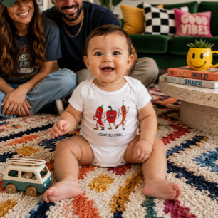 Body Para Bebé Regalo divertido para niños 'Pimientos tontos y ca