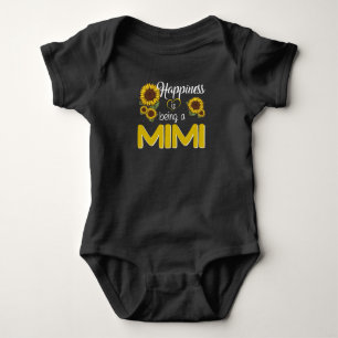 Body Para Bebé Regalo Mimi  La Felicidad Está Siendo Un MiMi Gir