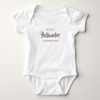 Body Para Bebé Regalo para Baby Shower | Anuncio de Embarazo Bebé