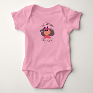 Body Para Bebé Regalo para baby shower de ropa de bebé jirafa Tin