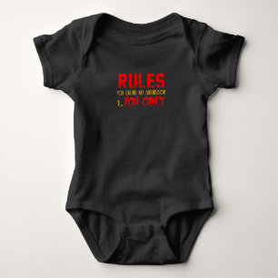 Body Para Bebé Regalo para nieto Regla para salir con mi nieto