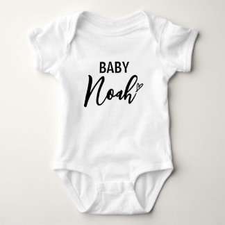 Body Para Bebé Regalo personalizado de anuncio del nombre del beb