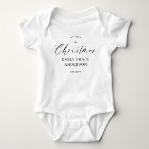 Body Para Bebé Regalo personalizado de corazón de oro comprometid