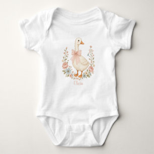 Body Para Bebé regalo personalizado de ganso lindo para baby show