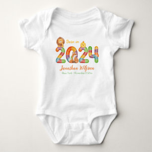 Body Para Bebé regalo personalizado para bebés nacidos en 2024