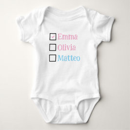 Body Para Bebé Regalo personalizado para trillizos, bebés trilliz