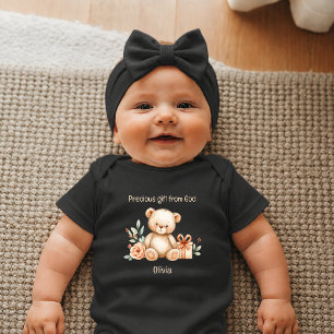 Body Para Bebé Regalo Precioso de Dios Osito de Peluche Recién Na